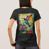 ハミングバードティファニースタイル窓 Tシャツ (裏面)