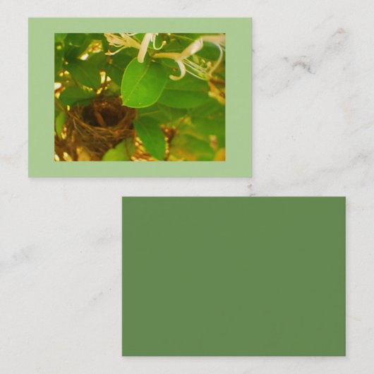 ハミングバードネスト 名刺 (正面/裏面)