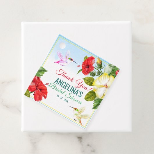 ハミングバードハイビスカスハワイアンフローラ |イベント フェイバータグ (インサイチュ)