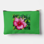 ハミングバードハイビスカス アクセサリーポーチ (裏面)