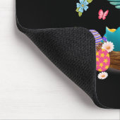 ハミングバードハッピーイースター卵狩りイースターデイフー マウスパッド (コーナー)