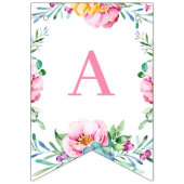 ハミングバードハッピーバースデーガールバンティンバナー バンティングフラッグ (第3の旗)