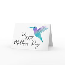 ハミングバードハッピーマザーズデイ・グリーティング