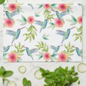 ハミングバードバースデーパーティーシャワー キッチンタオル (折り畳み)