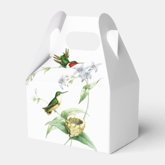 ハミングバードバーズワイルドライフネストアニマルフラワー フェイバーボックス (正面サイド)