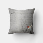 ハミングバードバードの装飾装飾用クッション クッション (裏面)