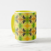 ハミングバードパターン マグカップ (正面左)