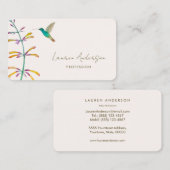 ハミングバードビジネスカード 名刺 (正面/裏面)