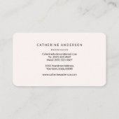 ハミングバードビジネスカード 名刺 (裏面)