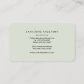 ハミングバードビジネスカード 名刺 (裏面)