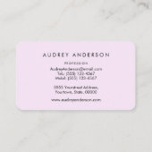 ハミングバードビジネスカード 名刺 (裏面)