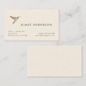 ハミングバードビジネスカード 名刺 (正面/裏面)