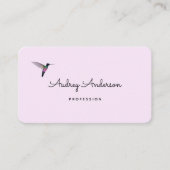 ハミングバードビジネスカード 名刺 (正面)