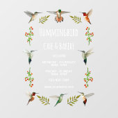 ハミングバードビジネス ウィンドウサイン (シート)