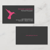 ハミングバードピンク 名刺 (正面/裏面)