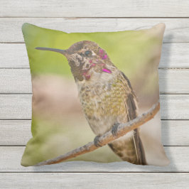 ハミングバードフォトアウトドア装飾用クッション アウトドアクッション