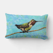 ハミングバードフライ絵画ズ ランバークッション (裏面)