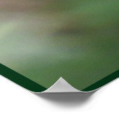 ハミングバードフラワーフローラホシー14:4癒された ポスター (角)