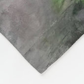 ハミングバードフリーブランチに止まる フリースブランケット (角)