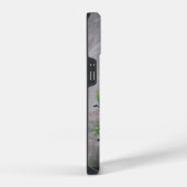 ハミングバードフリーブランチに止まる iPhoneケース (右側面)