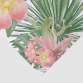 ハミングバードフローラの水色 薄葉紙 (詳細)