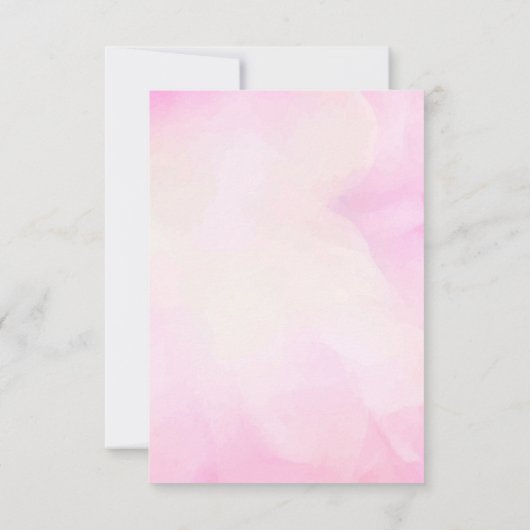 ハミングバードフローラリースビットデイパーティーありがとう サンキューカード (裏面)