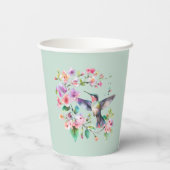 ハミングバードフローラリース 紙コップ (裏面)