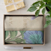 ハミングバードフローラヴィンテージ分離 薄葉紙 (ギフト)