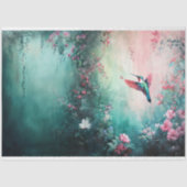 ハミングバードフローラ園の飛行 薄葉紙 (正面)