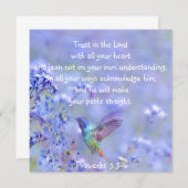 ハミングバードブルーガーデンフローラ聖書 (正面/裏面)