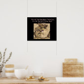 ハミングバードポスター…ありがとうYes! ポスター (キッチン)