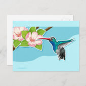 ハミングバードポストカード ポストカード (正面/裏面)