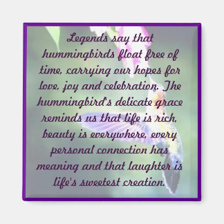 ハミングバードマグネット マグネット