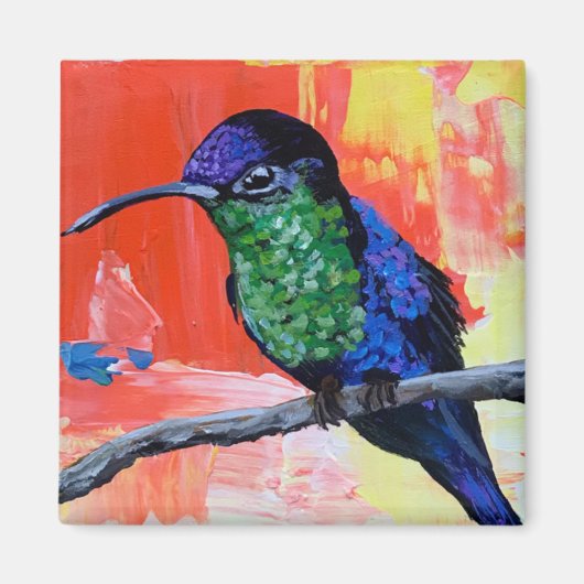 ハミングバードマグネット マグネット (正面)