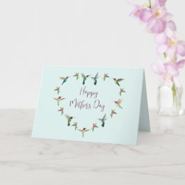 ハミングバードマザーズデイカード カード