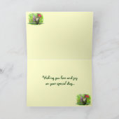 ハミングバードマザーズデイ カード (内部)