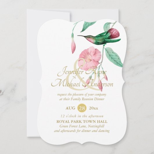 ハミングバードミントグリーンピンクファミリー懇親会クラス (正面)