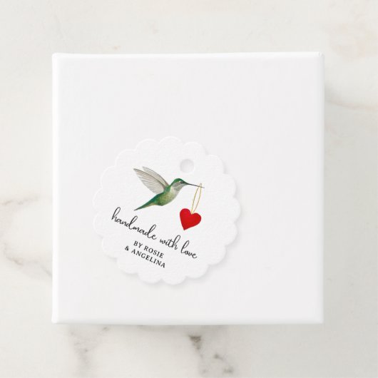 ハミングバードメッセージカード フェイバータグ (インサイチュ)