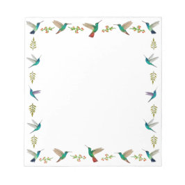 ハミングバードメモ帳 ノートパッド