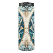 ハミングバードモスマンダラ(金ゴールド、白、青) タンブラー (裏面)