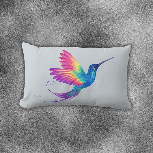 ハミングバードラブ、喜びと幸運 | ランバークッション