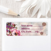 ハミングバードラベンダージュエリーカスタム ラベル (インサイチュ)