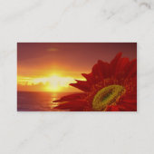 ハミングバードルビーが喉を切った 名刺 (裏面)