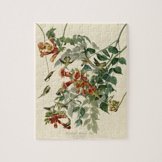 ハミングバードルビースロートオードボン ジグソーパズル (縦)