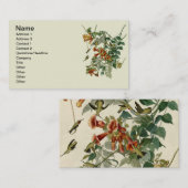 ハミングバードルビースロートオードボン 名刺 (正面/裏面)