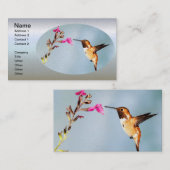 ハミングバードワイルド自然 名刺 (正面/裏面)