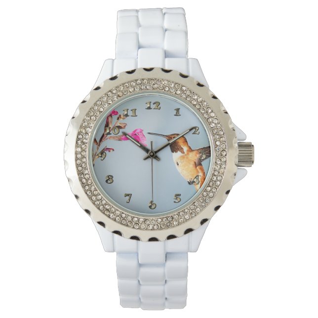 ハミングバードワイルド自然 腕時計 (正面)