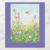 ハミングバードワインラベル ワインラベル (シングルラベル)