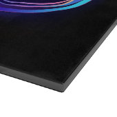 ハミングバード付きネオンインフィニティ白熱［赤熱］光を放つシンボル カッティングボード (角)