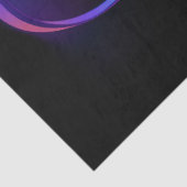 ハミングバード付きネオンインフィニティ白熱［赤熱］光を放つシンボル 薄葉紙 (詳細)